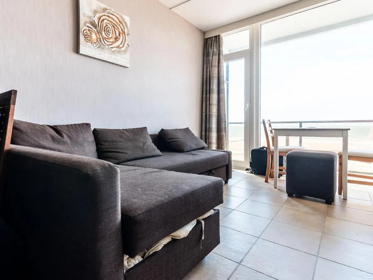 Contemporary Apartment In Oostende With Balcony