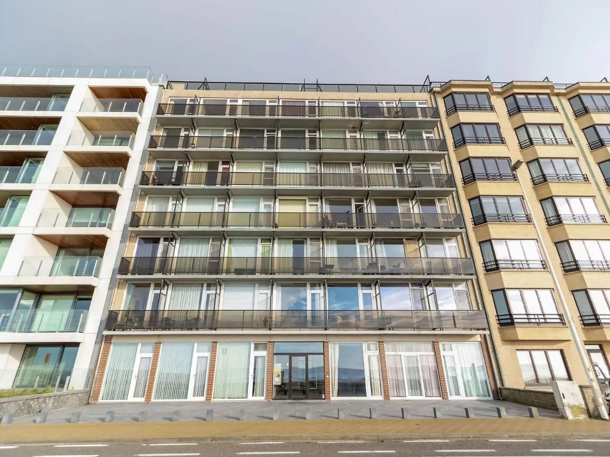 Contemporary Apartment In Oostende With Balcony